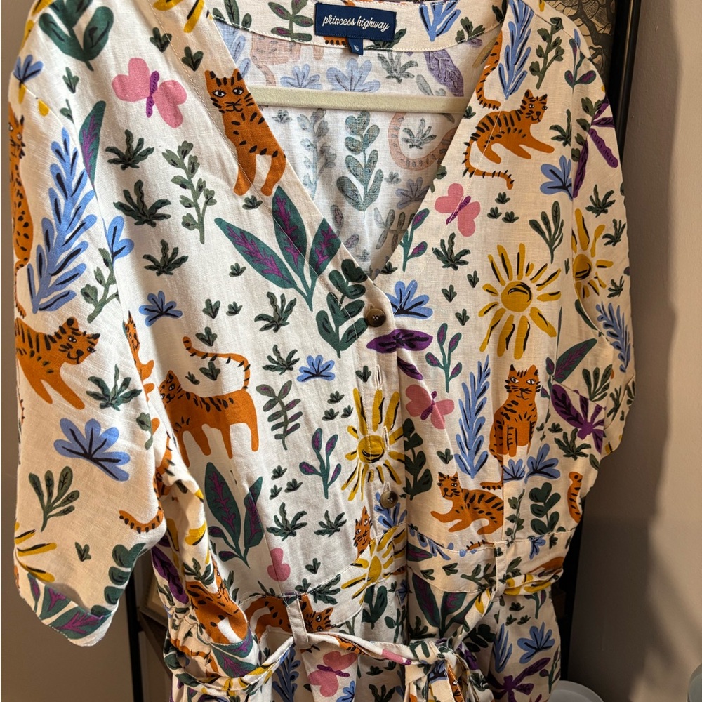 Jungle Print Romper Princess Highway Jumpsuit 16